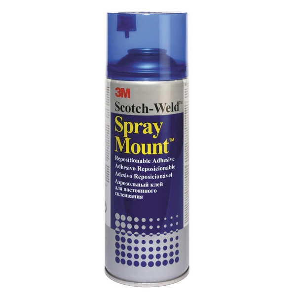 Клей-спрей Spray Mount (400мл) в магазине ТренерШоп Клей-спрей Spray Mount (400мл) для