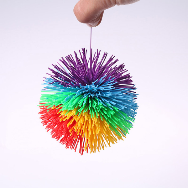 Мяч Куш болл (Koosh Ball, радужный) 9см для 