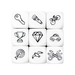 Кубики историй Happy story dice 9шт. 1 в магазине ТренерШоп Кубики историй Happy story dice 9шт. 1 для