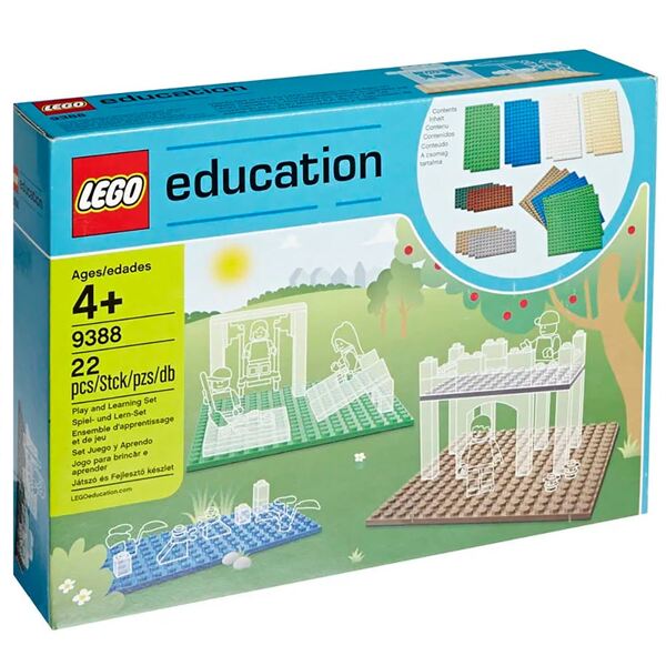 Набор строительных платформ LEGO в магазине ТренерШоп Набор строительных платформ LEGO для