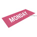 Магнитный заголовок WEEK Monday (7х15см) 1 в магазине ТренерШоп Магнитный заголовок WEEK Monday (7х15см) 1 для
