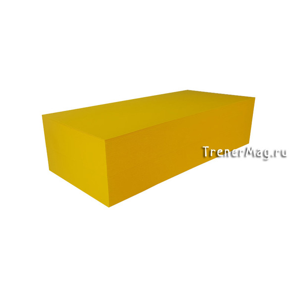 Карты модерационные прямоугольные СОЛНЕЧНО-ЖЁЛТЫЕ в магазине ТренерШоп Карты модерационные прямоугольные СОЛНЕЧНО-ЖЁЛТЫЕ для