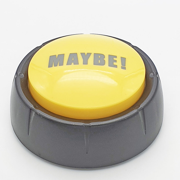 Сигнальная кнопка Maybe! в магазине ТренерШоп Сигнальная кнопка Maybe! для