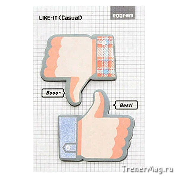 Стикеры Like-IT Рука, ОК! (60х56мм, 40л.) в магазине ТренерШоп Стикеры Like-IT Рука, ОК! (60х56мм, 40л.) для