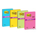 Клейкие листочки Post-it Super Sticky 150х228мм, неоновые, 90 листов для 