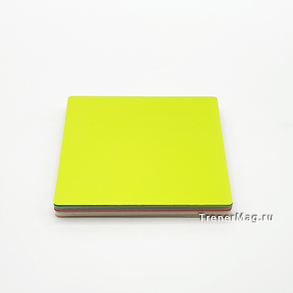 Силиконовые стикеры SlickyNotes "M" (76х76мм., 10 шт., 7цв.) для 