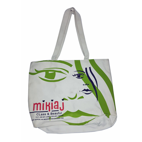 Сумка белая MIKIAJ Зеленая для 